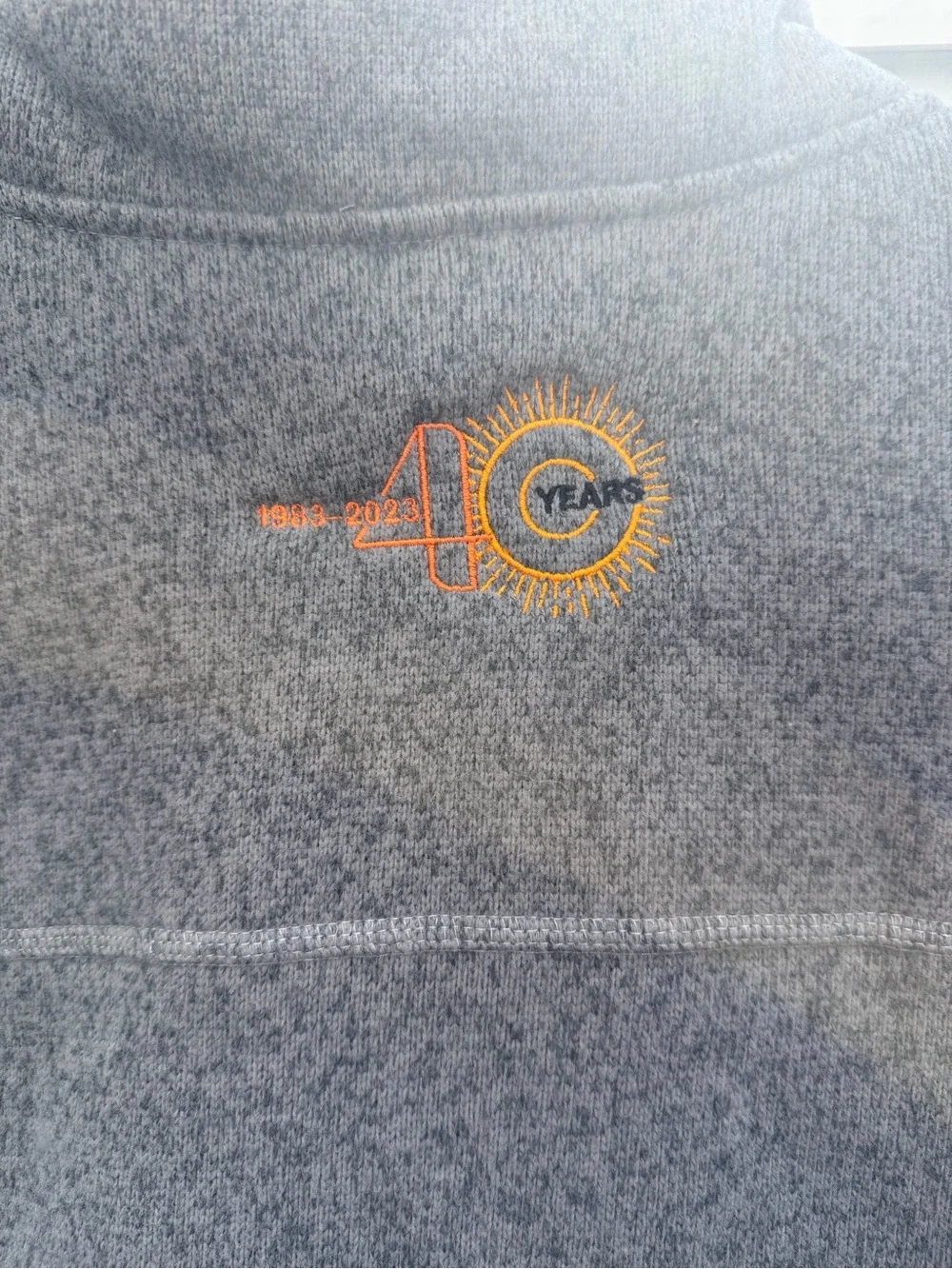 The North Face Sweater Fleece Jacket Men’s M Gray Full Zip NWT